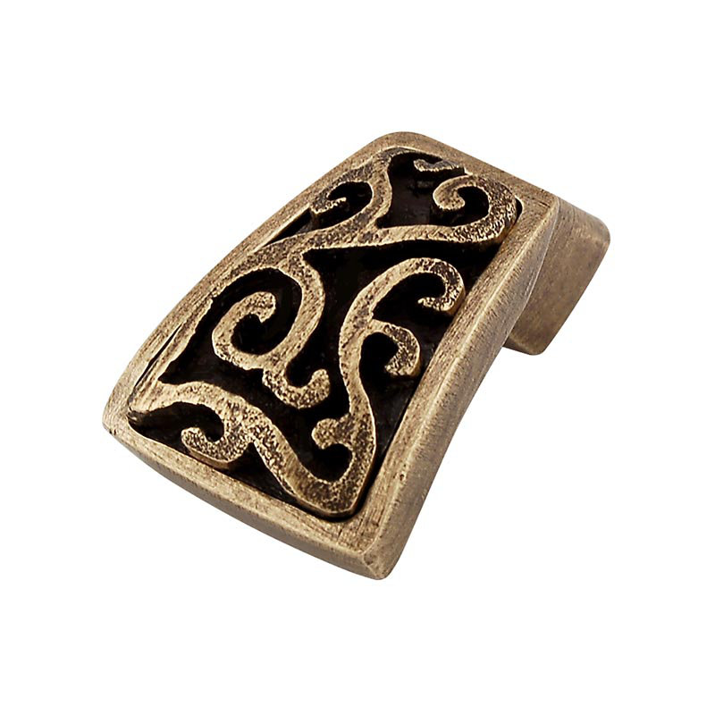 Liscio Novelty Knob, Antique Brass