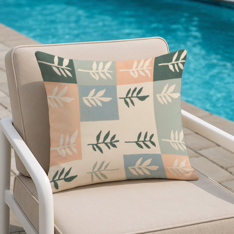 Autumn Harmony Indoor And Outdoor Throw Pillow, Square 16"
