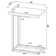 Maxwell C-shaped Accent Table with USB Charging Port