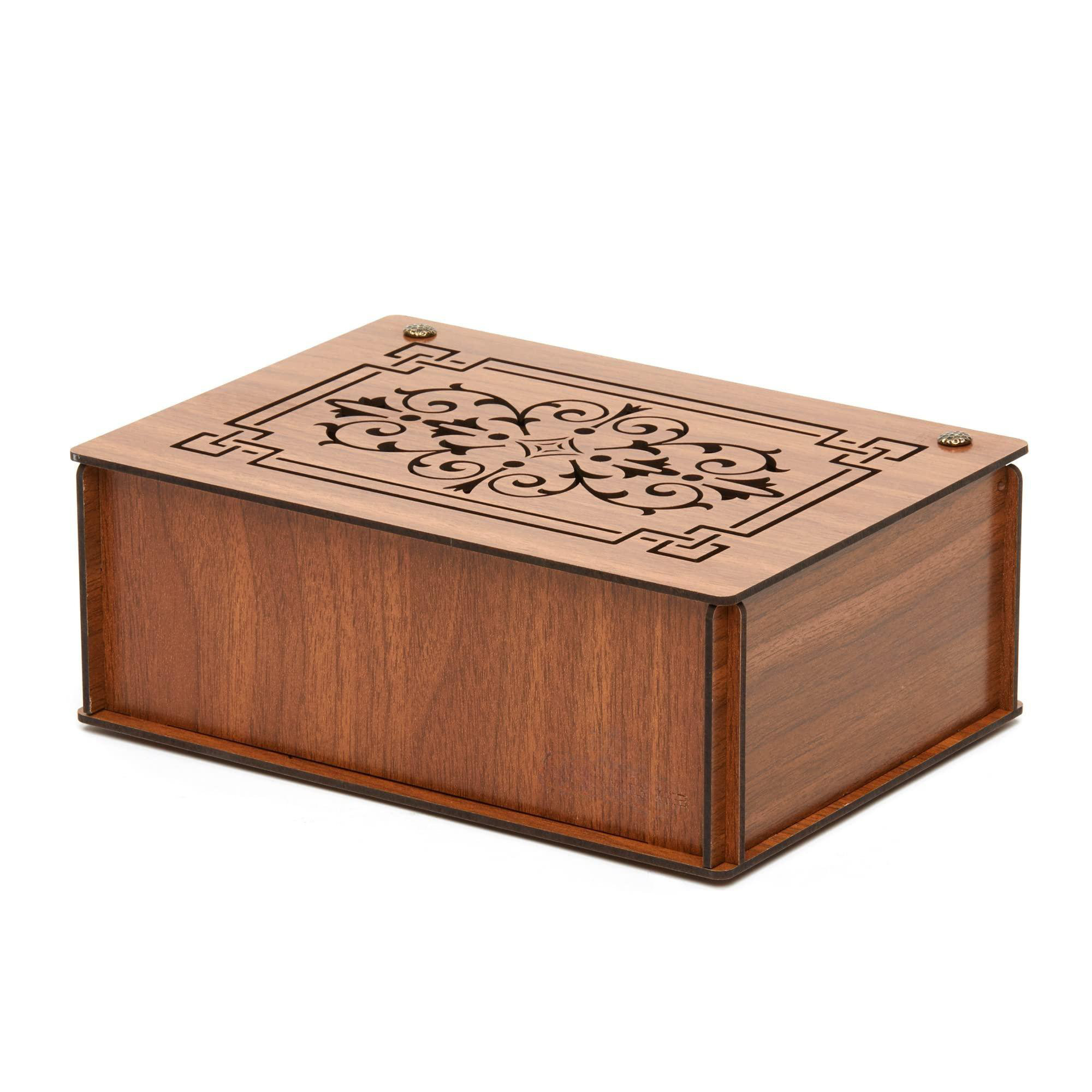 Bassetts Wood Tea Box | Wayfair