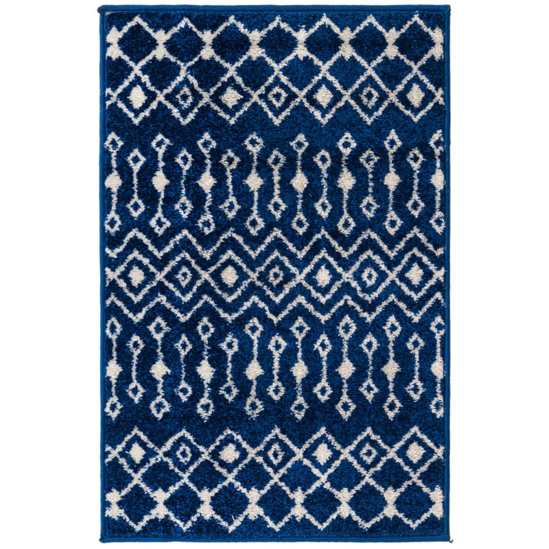 Geometric Indoor Rug, Rectangle 2' x 3'