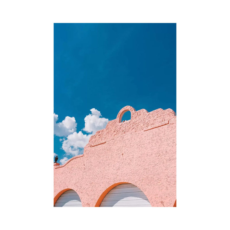 Pink Blue by Bethany Young - Print on Canvas, Wrapped Canvas, 101.6cm H x 66.04cm W x 1.91cm D