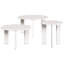 Coffee Table Solid pine wood Rustic Pine Furniture Round Nesting-1817063180