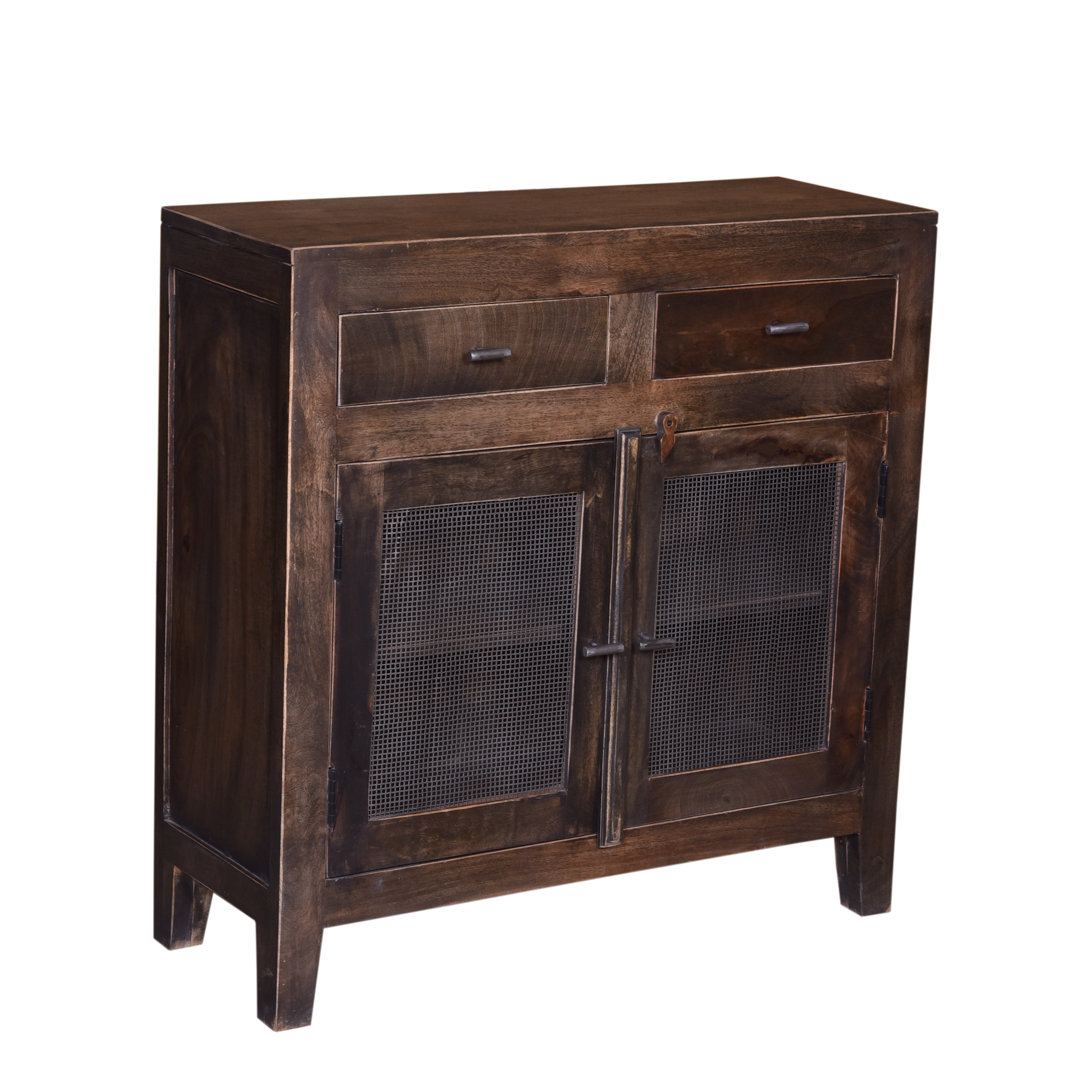 Porter 2 Door Wood Cabinet, 35x13x36 Millwood Pines