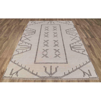 Transitional One-of-a-Kind Rectangle 9' X 12' Wool Area Rug