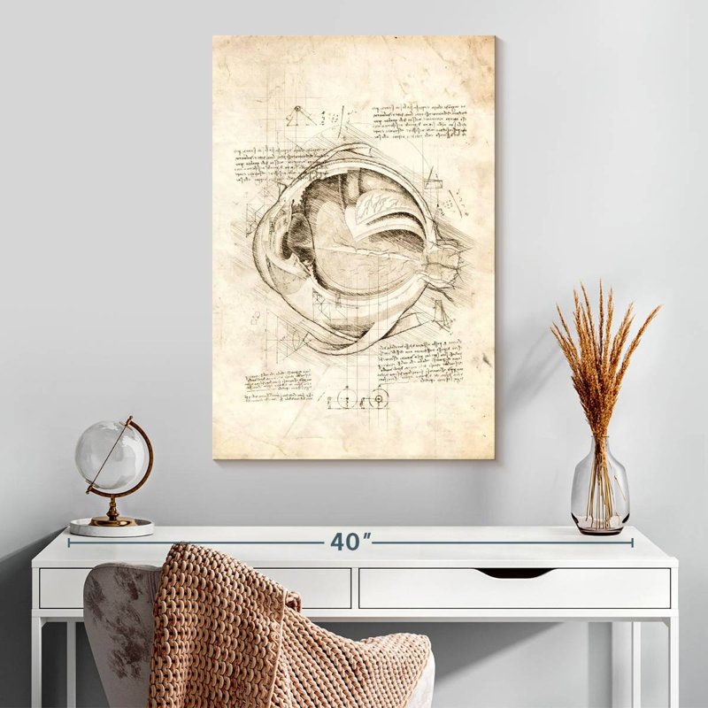 Keiri Human Eye Anatomy, 30" H x 20" W