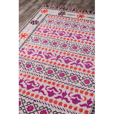 Deyanna Wool Oriental Indoor Rug