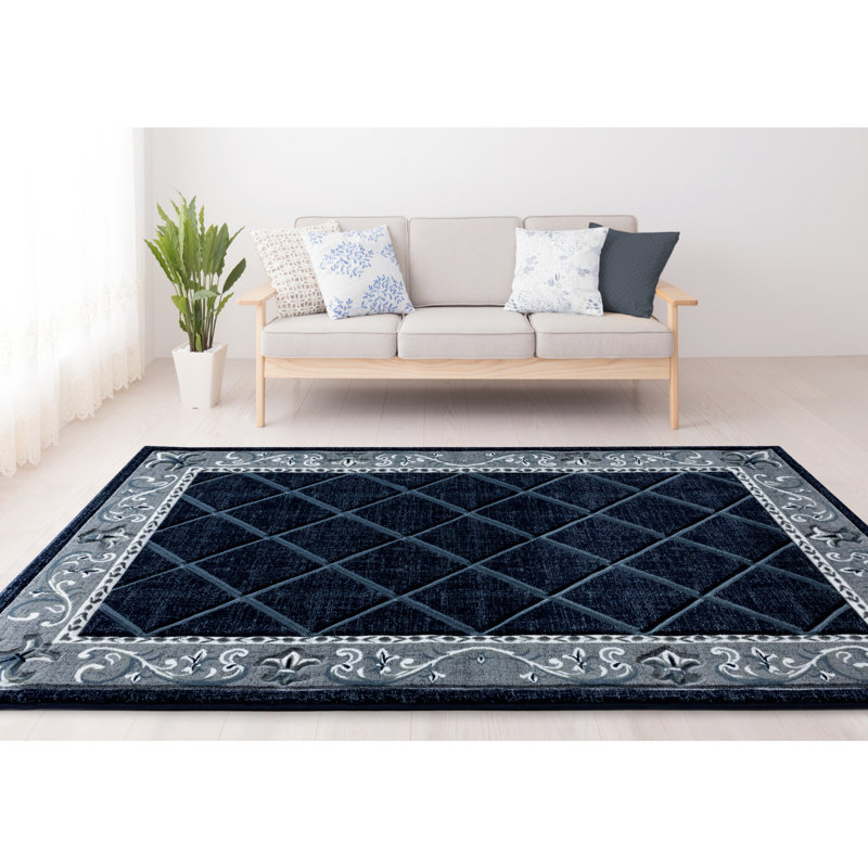 Tapis bleu Godsey, Rectangle 1 pi 10 po x 2 pi 8 po