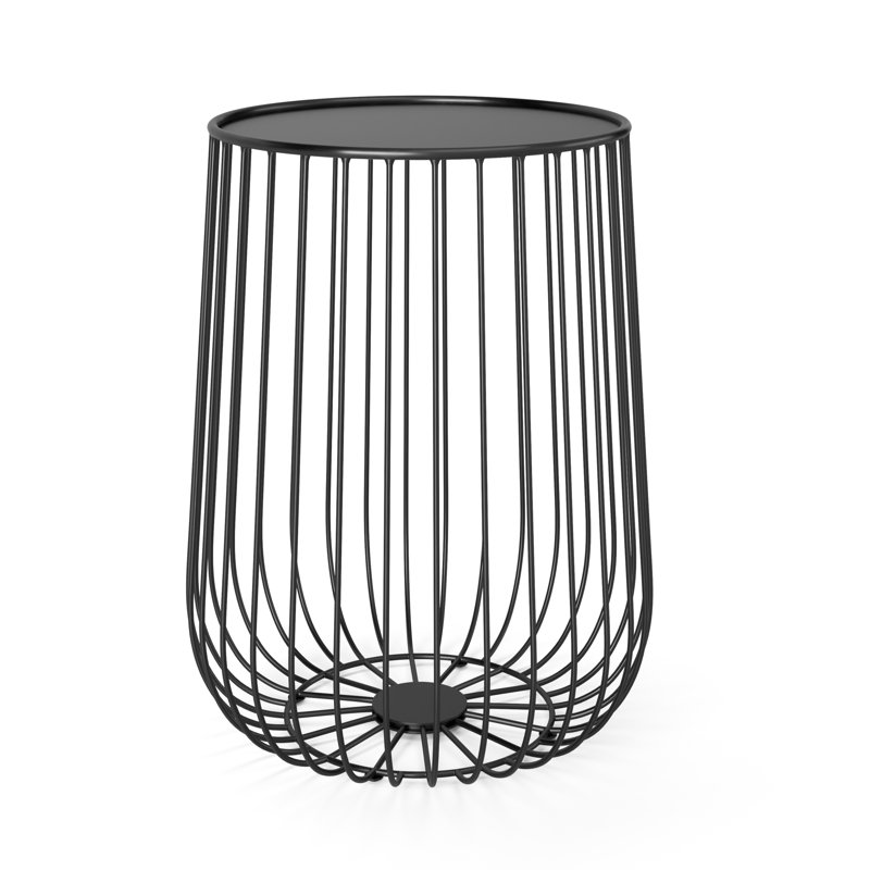 Ameya Iron Top End Table