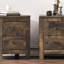 Table de chevet en bois Farmhouse