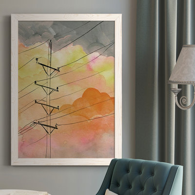 "Cloudy communication I", reproduction sur toile