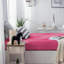 Jersey Knit Fitted Sheet-133890483-133890493