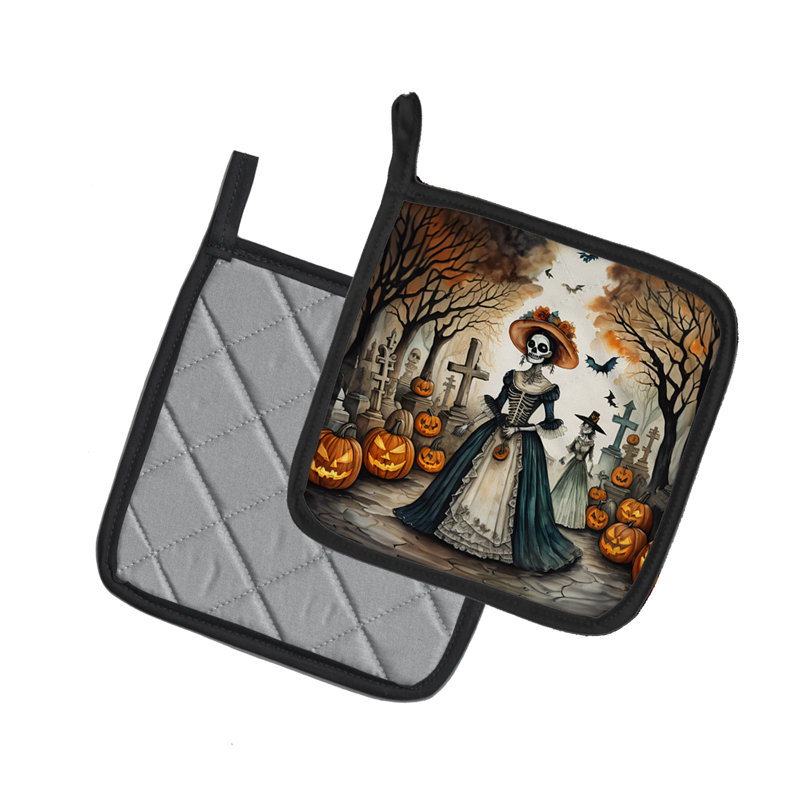 Paire de supports à casserole La Catrina