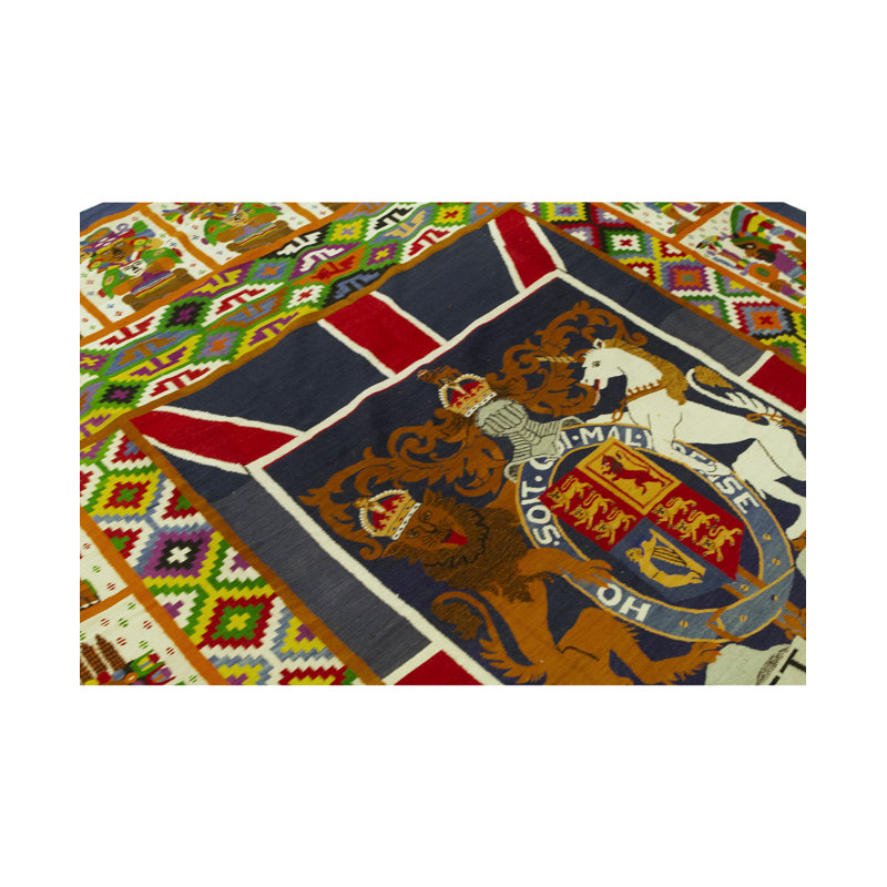 Peruvian Wool Geometric Area Rug