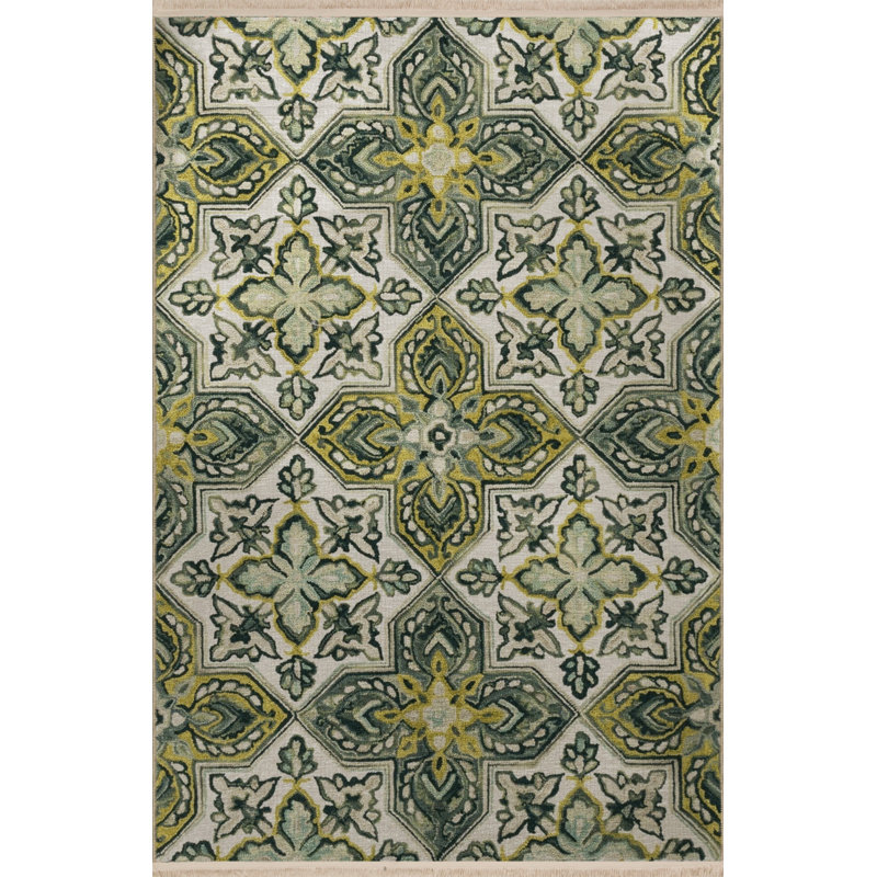 Tapis rectangulaire Willine, Rectangle 4 pi 4 po x 6 pi 3 po