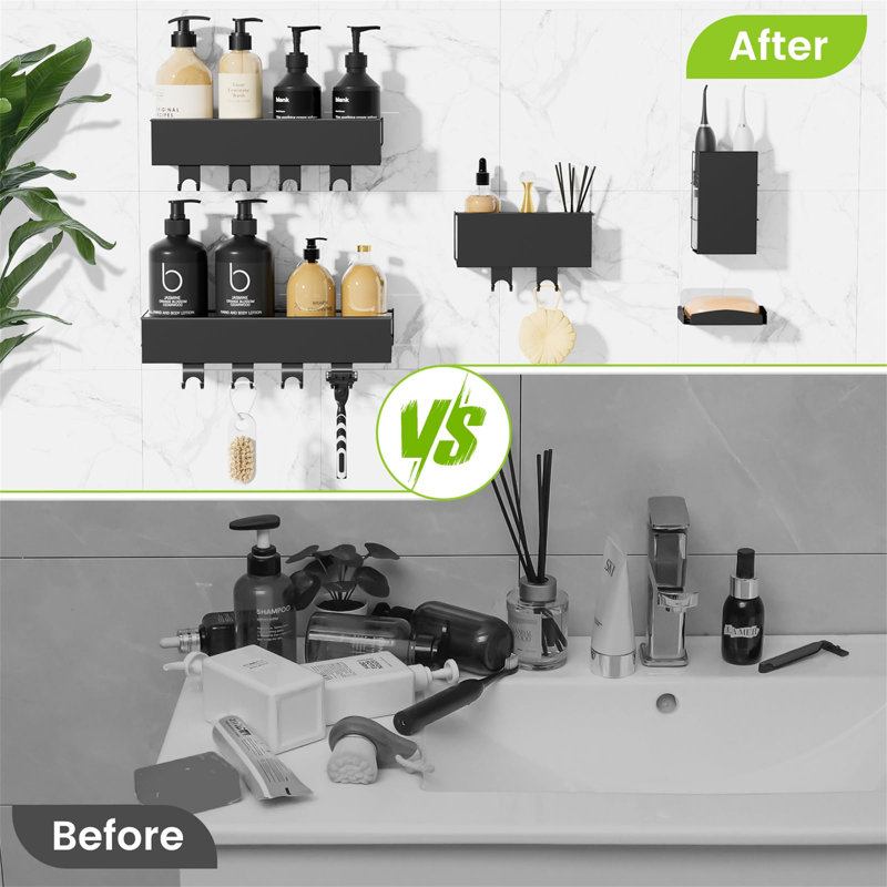 Arramine Wall Stainless Steel Shower Caddy
