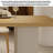 Italian minimalist solid wood rectangular dining table-1768524894