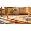 Antique Tibetan Chinese Geometric Knotted Rug