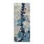« blue floral textile 1 », reproduction de peinture à l’acrylique sur toile tendue-33537584