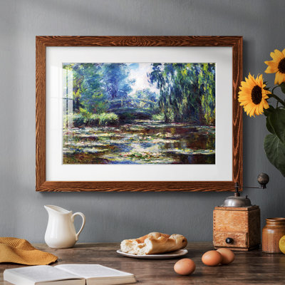 Water Lillies In Monets Garden, reproduction d'art encadrée