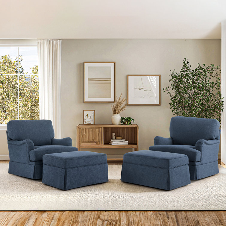 accent chair barrel chair for two