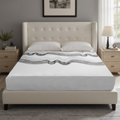 Matelas 12 po King High Rebond - Ultra-respirant, stérilisant et écologique
