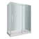 Moselle 60" W x 35" D x 77.5" H Frameless Rectangle Sliding Shower Enclosure with Base Included