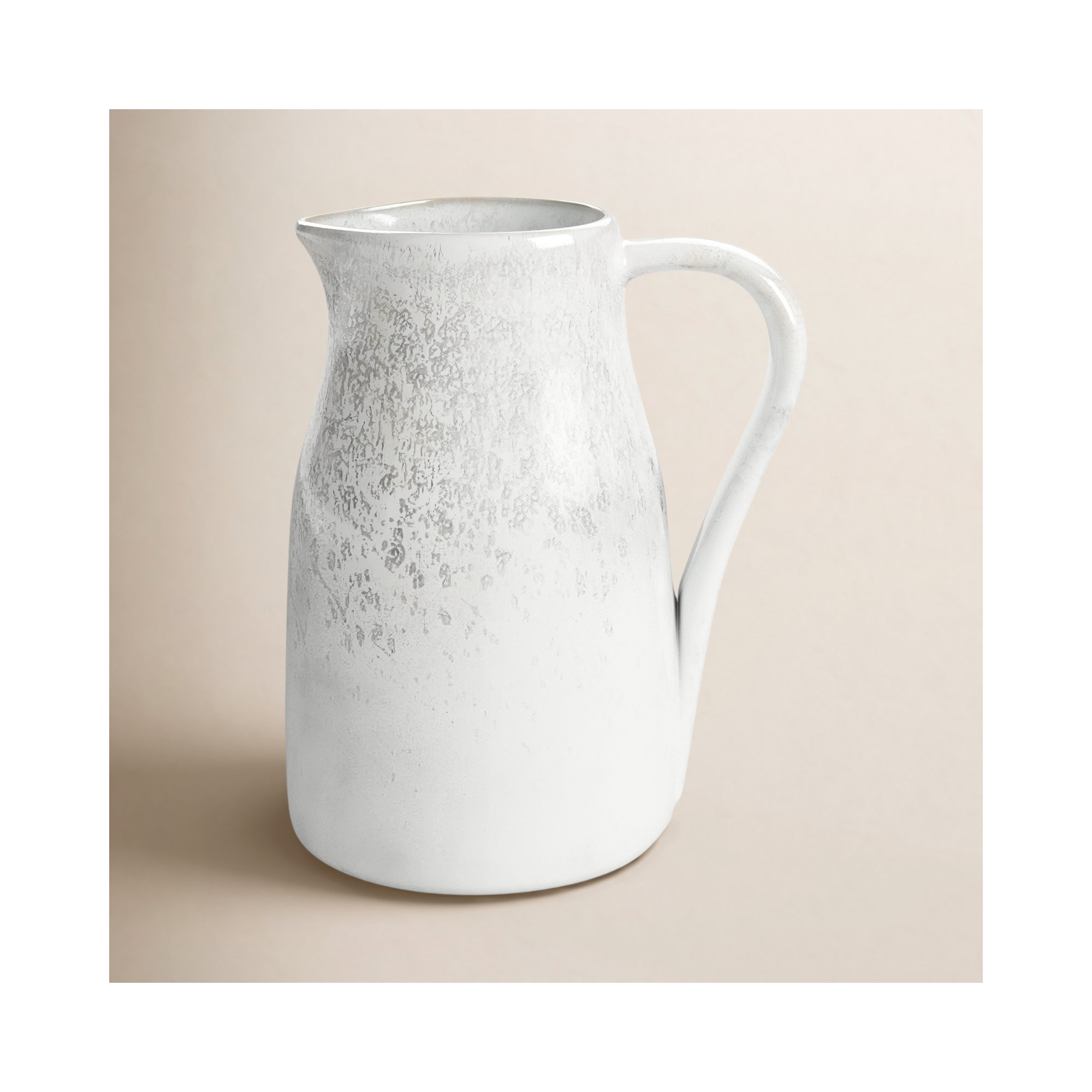 Blanchet Stoneware Pitcher, 5.5" H x 3.5" W