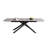 Mahjabin 9 - Piece  Dining Table Set 102.36'' Extendable Sintered Stone Table and 8 Faux Leather Chairs-627286279-627359023
