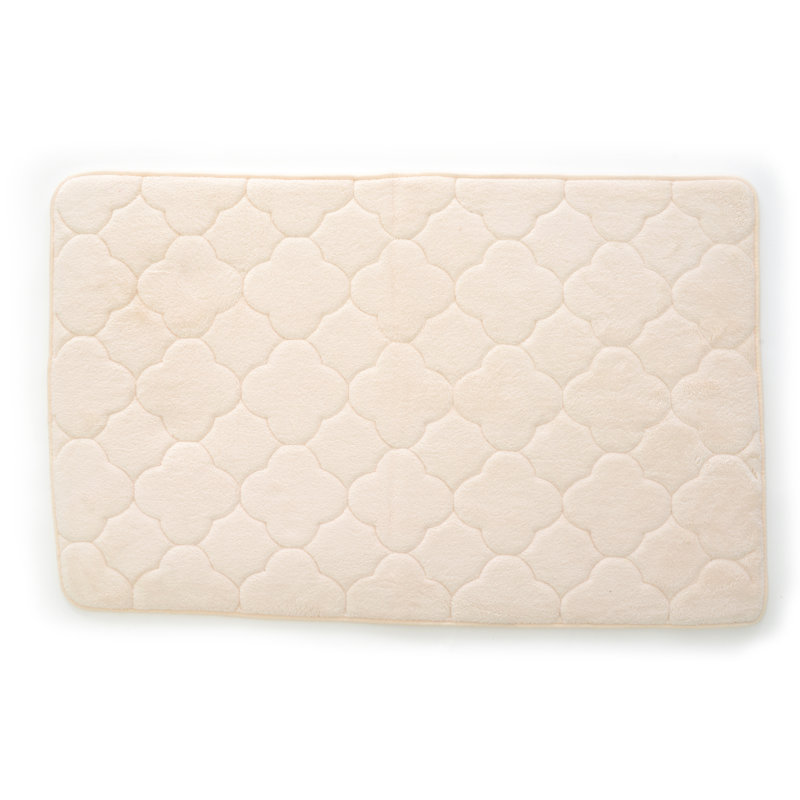 Tapis pour salle de bain Deleo, Angora, l 21 po x L 34 po
