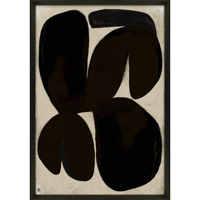 Libellule sans titre par Studio - Art mural encadré, Noir, H 20 po x l 14 po x P 1,25 po