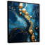 Or et saphir bleu marbré mosaïque III - impression d'art abstrait mural-1703535912-1752844104