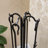 Everson Iron Fireplace Tool Set-2034514888