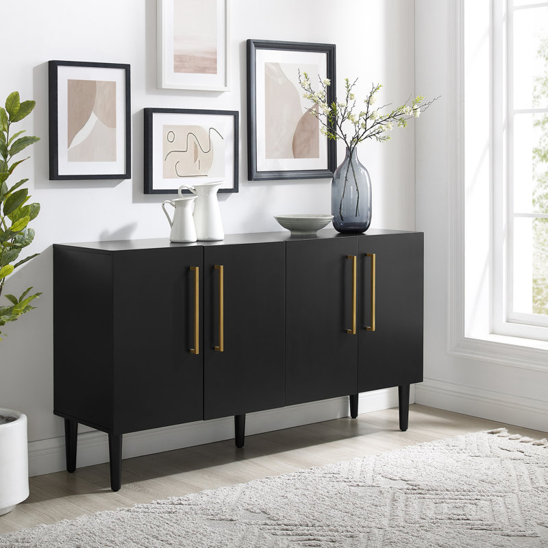 Jennerett 58'' Sideboard, Matte Black