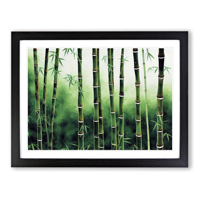 Magnificent Bamboo Forest - Framed Print