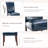Darren-Lee PU Leather Upholstered Dining Side Chair-1536853951