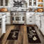 Ensemble de 2 tapis de cuisine Spooky Spider Web Ghost Boo