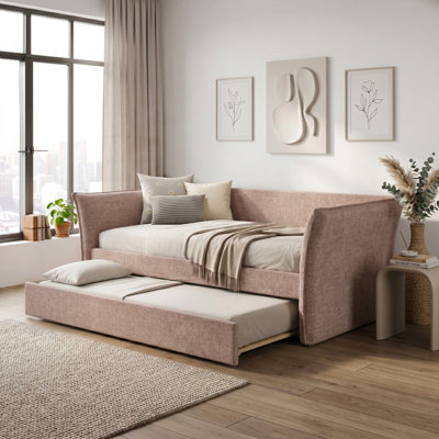Kelling Upholstered Platform Daybed With Trundle