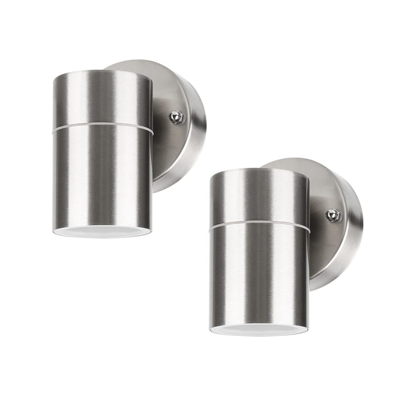 Silver 11.5cm H Outdoor Sconce