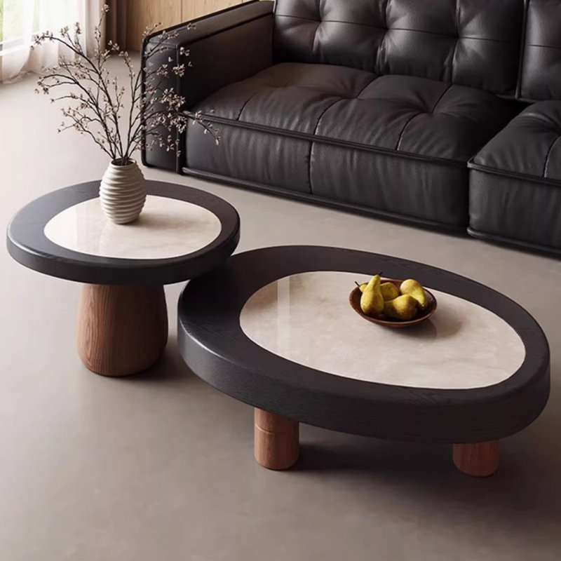 Retro Contrasting Color Design Coffee Table