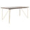 Devin Walnut Rectangular Solid Wood Top Dining Table