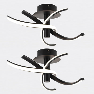Henni LED Semi Flush Mount