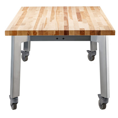 30 inch Height Titan Table, Butcherblock Top