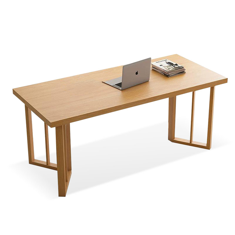 Table de salle à manger Burlywood, H 29,53 po x L 86,61 po x l 35,43 po