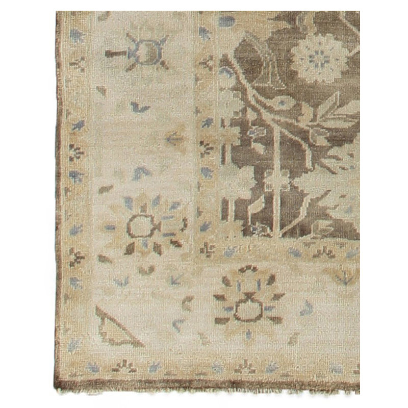 Antique Weave Oushak Wool Oriental Area Rug, Rectangle 8' x 10'