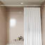 250cm Straight Shower Curtain Pole & Hook Set