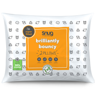 Snug Brilliantly Bouncy Pillow Pair