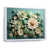 White Floater Framed