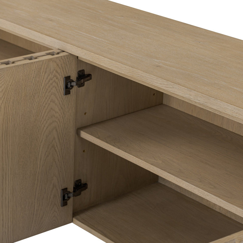 RAMOS MEDIA CONSOLE-BLEACHED OAK