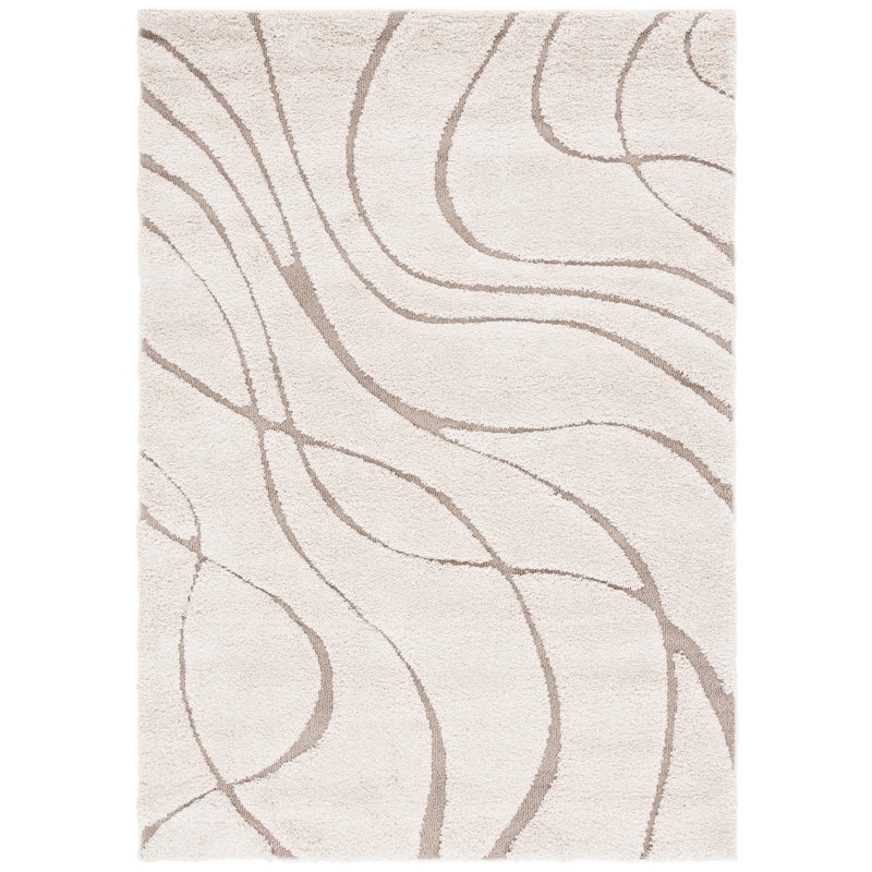 Finzer Abstract Area Rug, Rectangle 61 x 91 cm